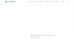 Desktop Screenshot of ekosuihku.fi
